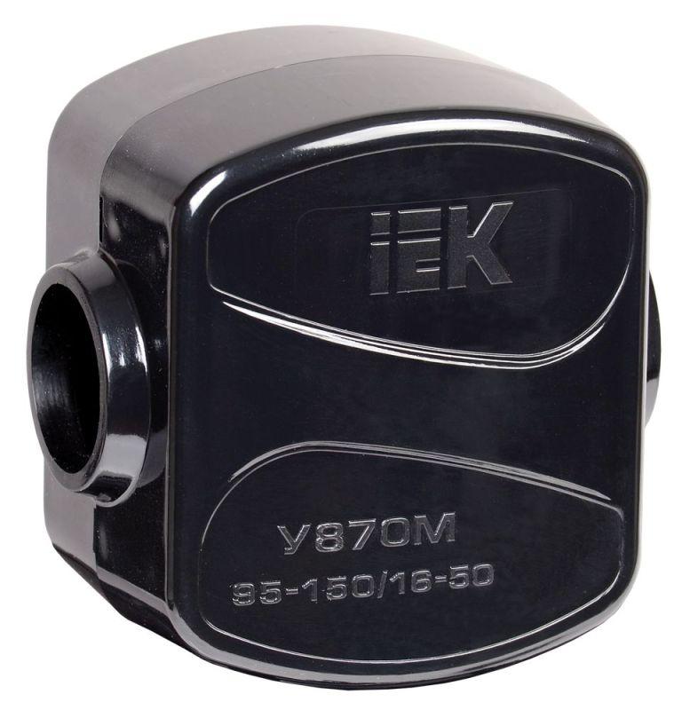 зажим ответвительный у-870м (95-150/16-50кв.мм) ip20 iek ukz-zo-870m от BTSprom.by