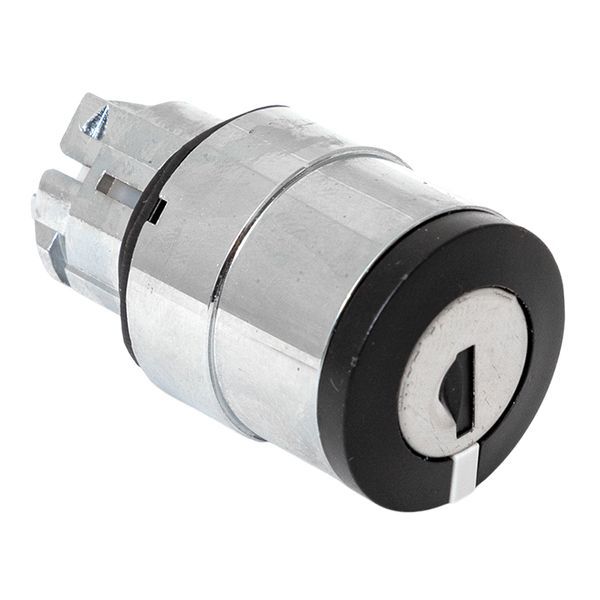  Механизм переключателя исполнительный XB4 IP65 на 2 положения с замком с извлечением ключа во всех положениях EKF XB4BG2F-2P-65 фото в каталоге от BTSprom.by