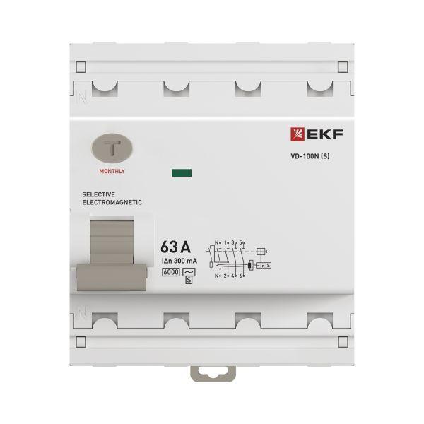 Выключатель дифференциального тока 4п 63А 300мА тип AC 6кА ВД-100N (S) электромех. PROxima EKF E1046MS63300 фото в каталоге от BTSprom.by  Выключатель дифференциального тока 4п 63А 300мА тип AC 6кА ВД-100N (S) электромех. PROxima EKF E1046MS63300 фото в каталоге от BTSprom.by