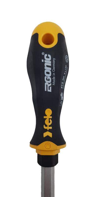 Отвертка крестовая с шестигранным лезвием Ergonic PH 4х150 FELO 41240540 фото в каталоге от BTSprom.by  Отвертка крестовая с шестигранным лезвием Ergonic PH 4х150 FELO 41240540 фото в каталоге от BTSprom.by