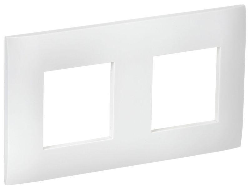 рамка 2-м skandy sk-f02w арктич. бел. iek sk-m22-k01 от BTSprom.by