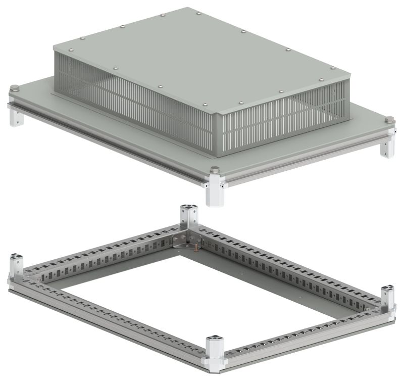 крыша и основание 600х800 ip31 format под фланец iek fo-00-kof-060-080-31 от BTSprom.by