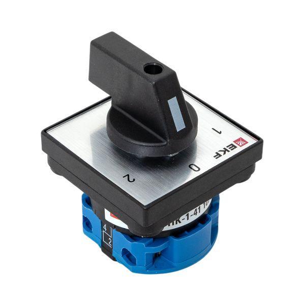  Переключатель кулачковый ПК-1-41 1П 10А "1-0-2" EKF pk-1-41-10 фото в каталоге от BTSprom.by