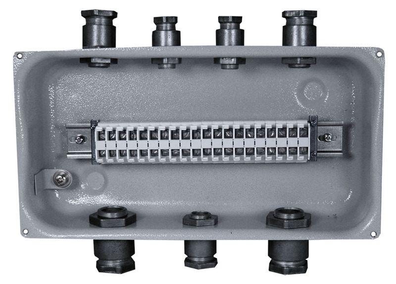 коробка клеммная у-615 у2 20 клемм ip65 (метал. вводы) электротехник et011239 от BTSprom.by