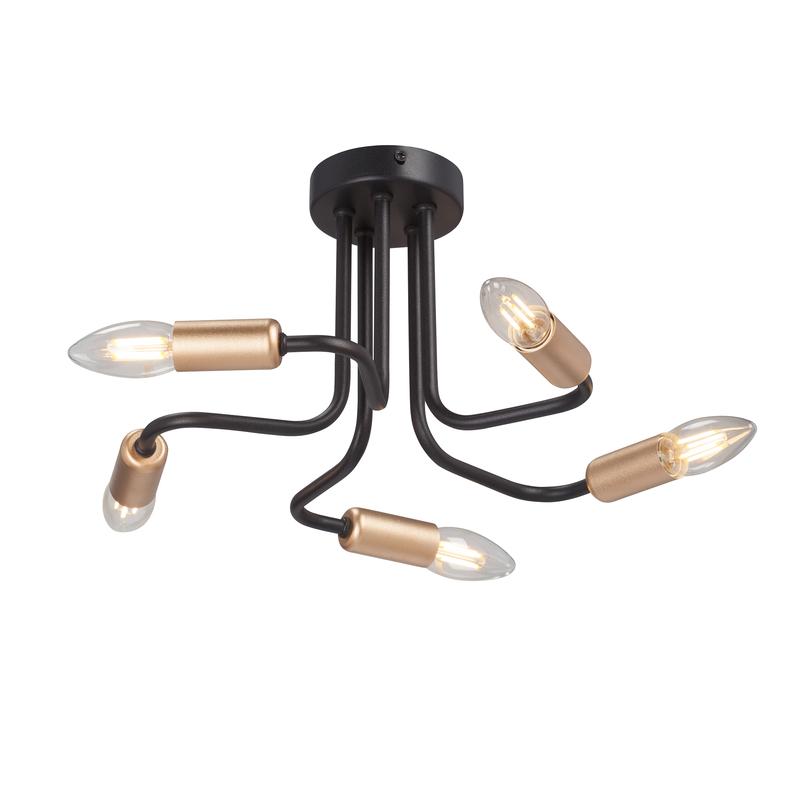 люстра 5хе14 макс. 40вт vitaluce v3023-1/5pl от BTSprom.by