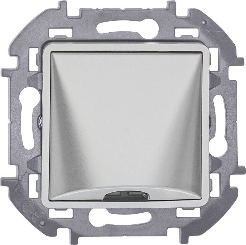  Вывод кабеля Inspiria с зажимом для крепления алюм. IEK 673892 фото в каталоге от BTSprom.by