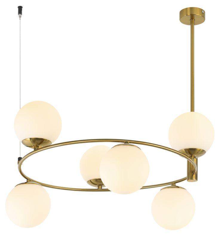 люстра lola 3115-306 6хe14 40вт модерн rivoli б0052869 от BTSprom.by