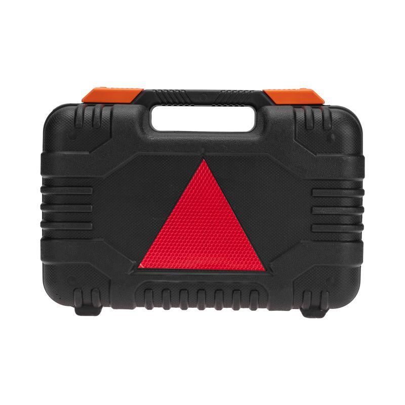  Компрессор автомобильный усиленный двухпоршневой в кейсе с набором инструментов (60л/мин 10 АТМ) Rexant 80-0524 фото в каталоге от BTSprom.by