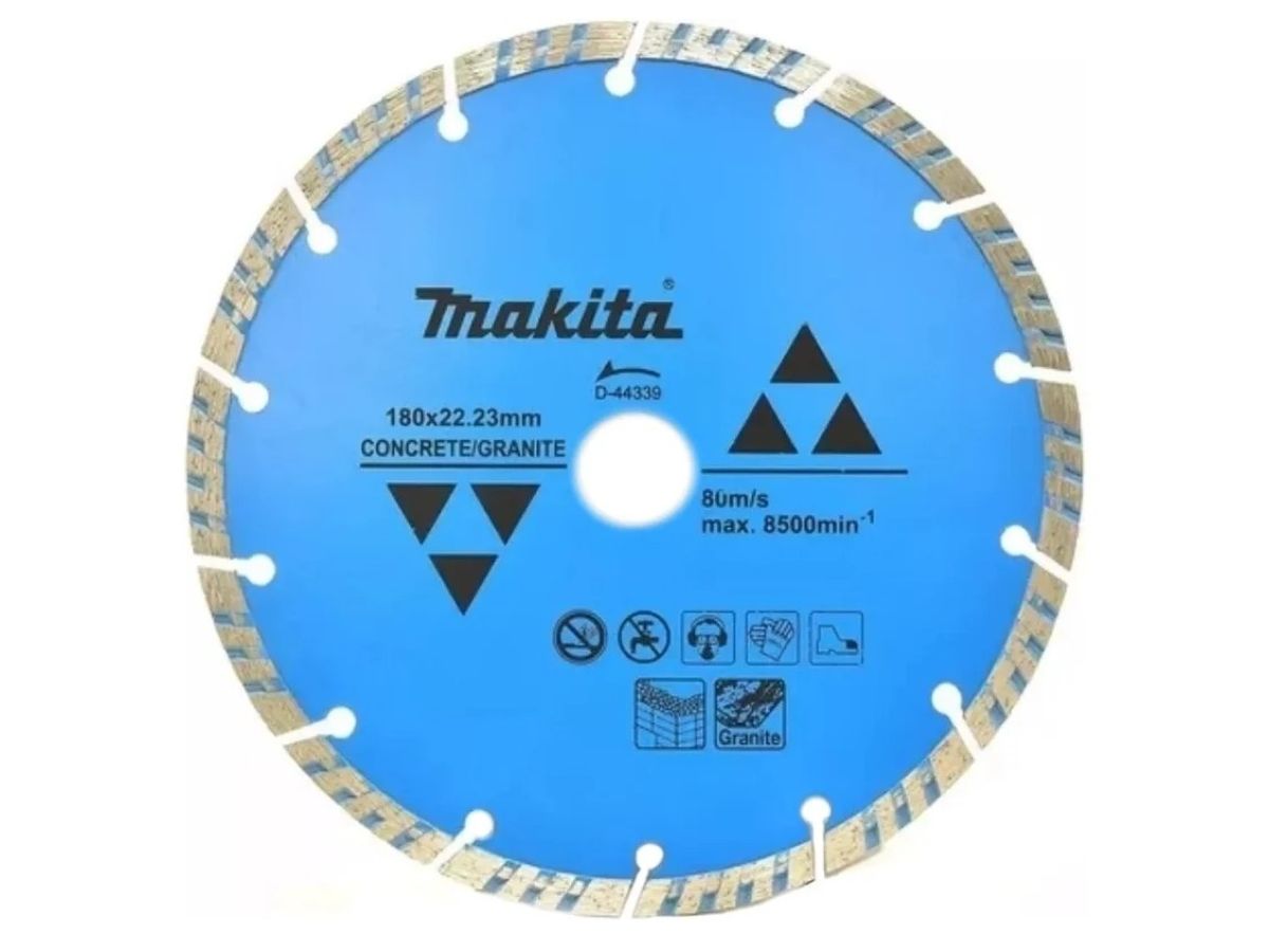 алмазный круг 180х22,23 мм по бетону сегмент. турбо makita d-44339 от BTSprom.by