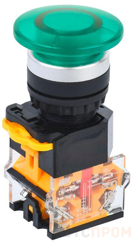 Кнопка "Грибок" D8-11M d22мм 1НО+1НЗ зел. KARAT IEK BBG30-11M-3-22-K06 фото в каталоге от BTSprom.by  Кнопка "Грибок" D8-11M d22мм 1НО+1НЗ зел. KARAT IEK BBG30-11M-3-22-K06 фото в каталоге от BTSprom.by