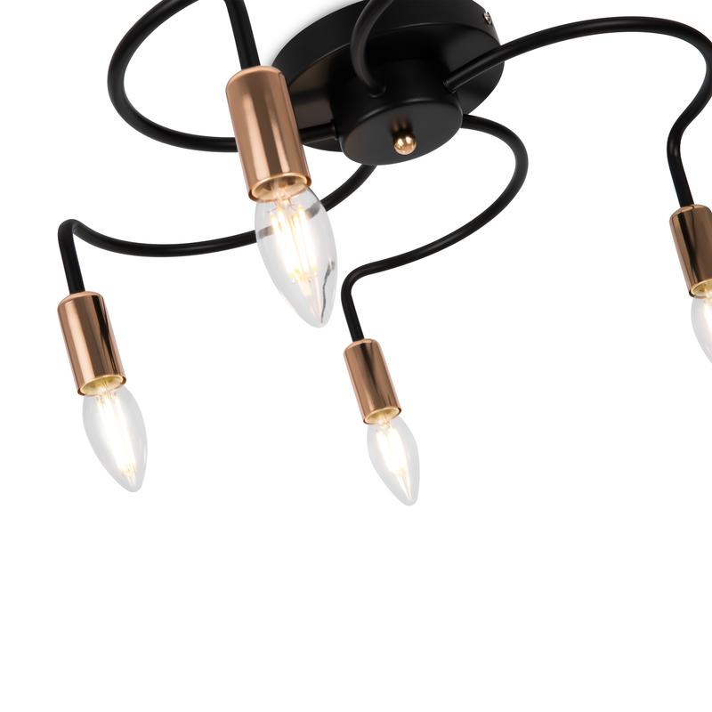  Светильник Matis 40Вт E14х5 IP20 потолочн. Freya FR4010CL-05GB фото в каталоге от BTSprom.by