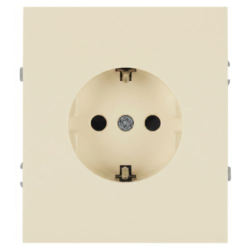 розетка 1-м с заземл. со шторками сп 16а ip20 250в слон. кость эра б0070425 от BTSprom.by