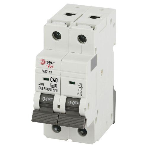 выключатель автоматический 2п c 40а 6ка ва47-63 pro va63-2p40c6 эра б0063157 от BTSprom.by выключатель автоматический 2п c 40а 6ка ва47-63 pro va63-2p40c6 эра б0063157 от BTSprom.by