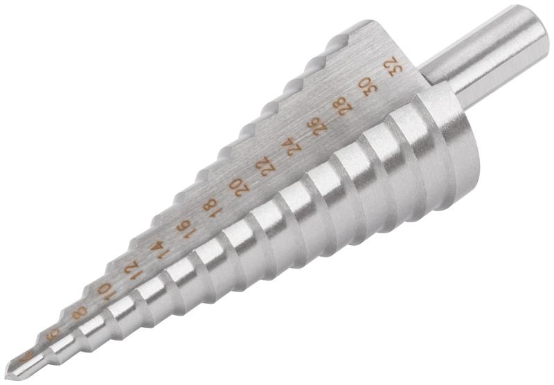  Сверло ступенчатое HSS (Р6М5) по металлу 15 ступеней 4-32мм FIT 36400 фото в каталоге от BTSprom.by