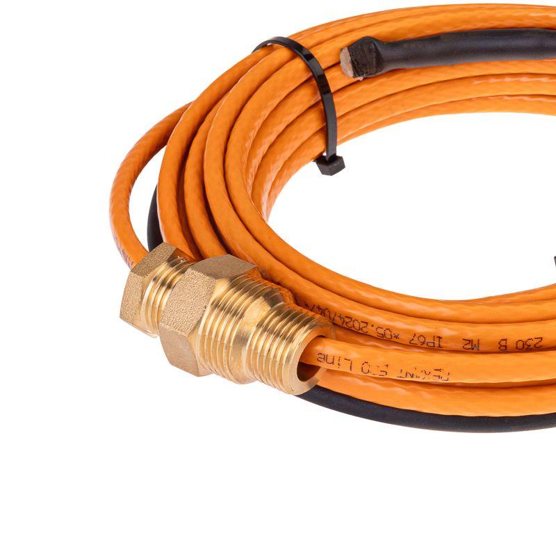  Кабель греющий саморег. пищевой ECO Line (комплект в трубу) 10HTM2-CT (8м/80Вт) Rexant 51-0604 фото в каталоге от BTSprom.by