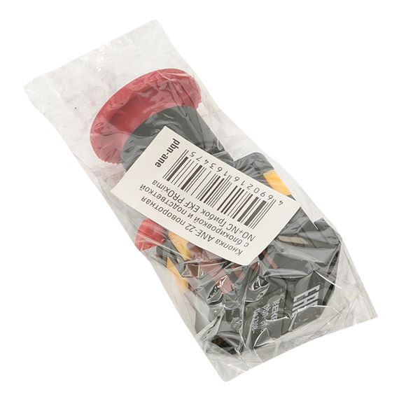  Кнопка "Грибок" ANE-22 NO+NC поворотн. с блокировкой с подсветкой PROxima EKF pbn-ane фото в каталоге от BTSprom.by