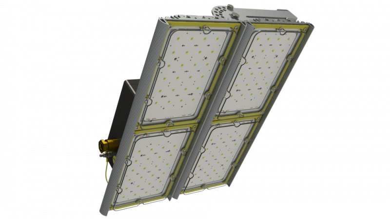 комплект светильников светодиодных двойн. unit ex 110/12500 д120 220вт 3000к ip66 25000лм 0.98pf 70ra кп<1 лира (уп.2шт) diora duex110d120-3k-l-2kt от BTSprom.by