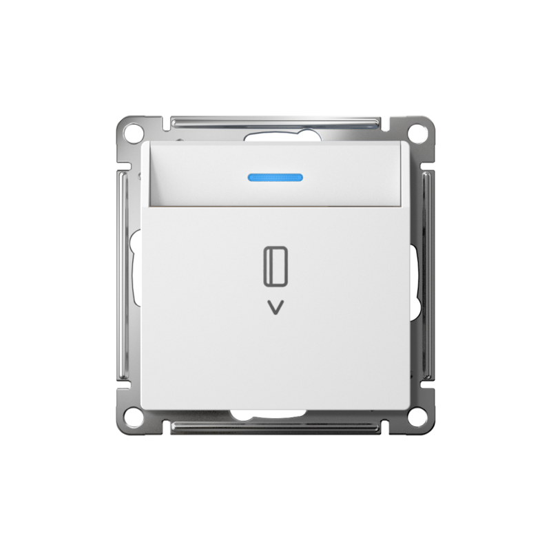 выключатель карточный atlasdesign 10а с подсветкой без задержки отключения механизм лотос se atn001314 от BTSprom.by