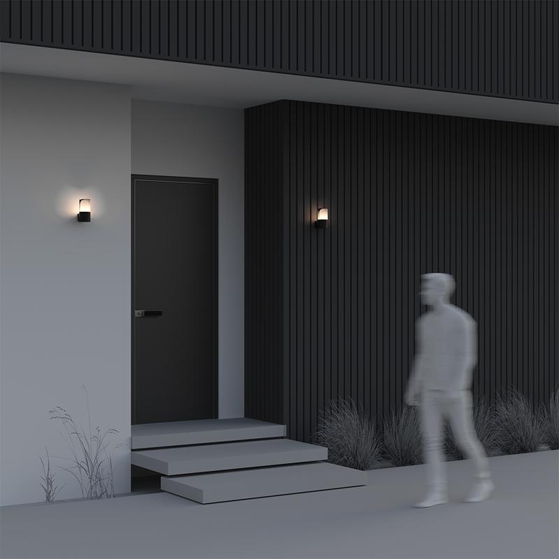  Светильник Piccadilly 1х23Вт E27 IP44 бра настен. Maytoni O016WL-01B фото в каталоге от BTSprom.by