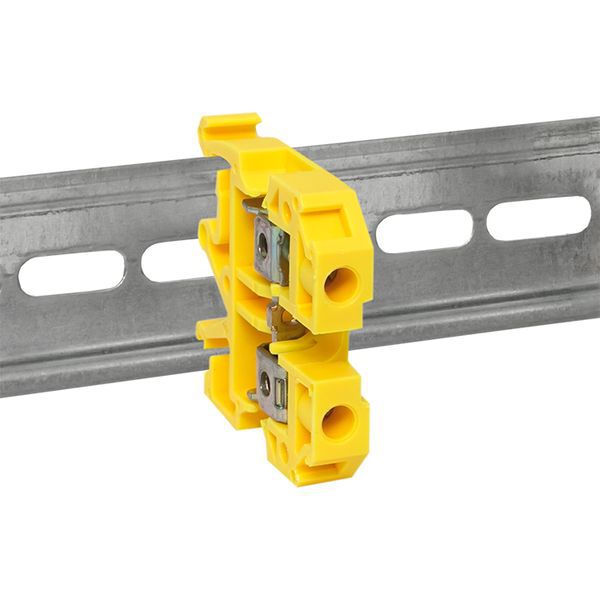  Колодка клеммная JXB-2.5/35 (25а) желт. EKF plc-jxb-2.5/35y фото в каталоге от BTSprom.by