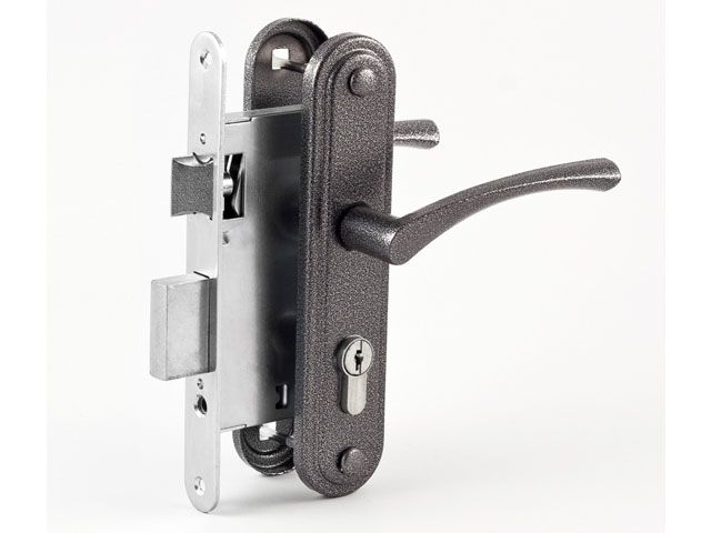замок врезной омега зв7 (серебро) (омега) 00-00000592 от BTSprom.by