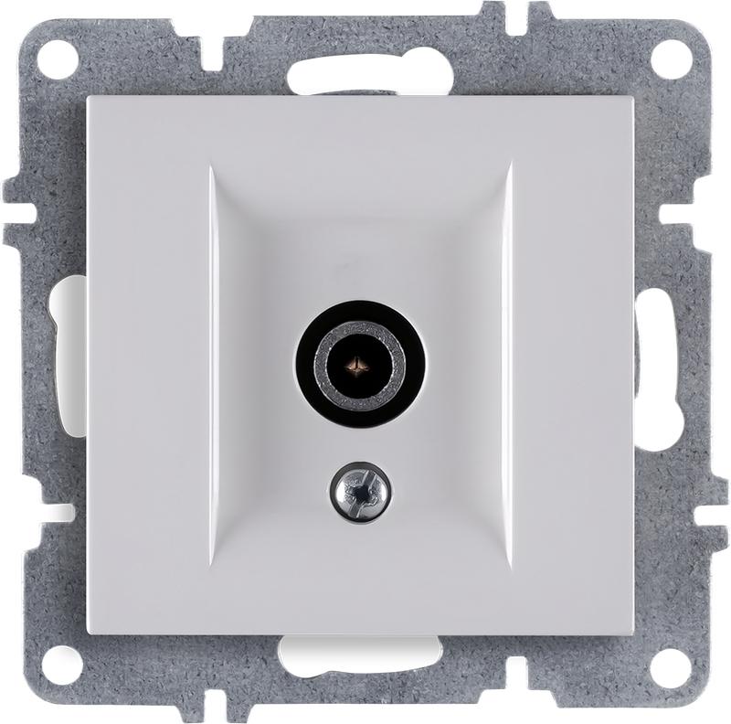 розетка телевизионная оконечная tv 1вых. сп 1мод. lavin/karen с экраном механизм бел. arvia 50 01 1000 273 от BTSprom.by