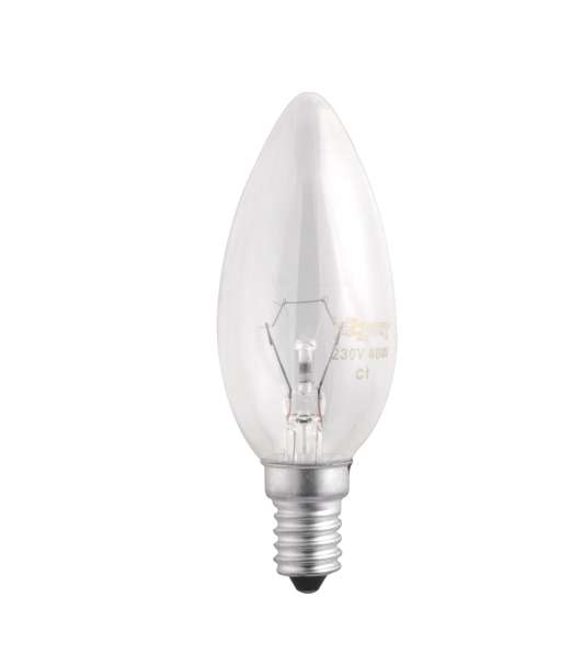 лампа накаливания b35 240v 60w e14 clear jazzway 3320553 от BTSprom.by
