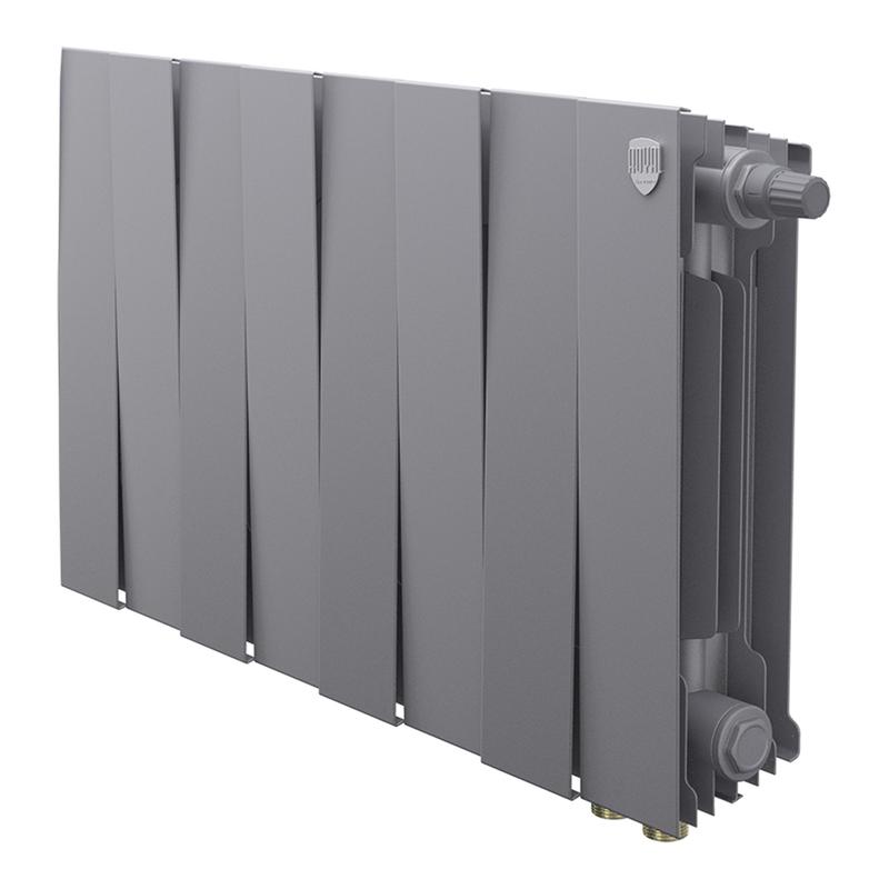 радиатор pianoforte 300 vdr80 8 секц. биметал. silver satin royal thermo нс-1506359 от BTSprom.by