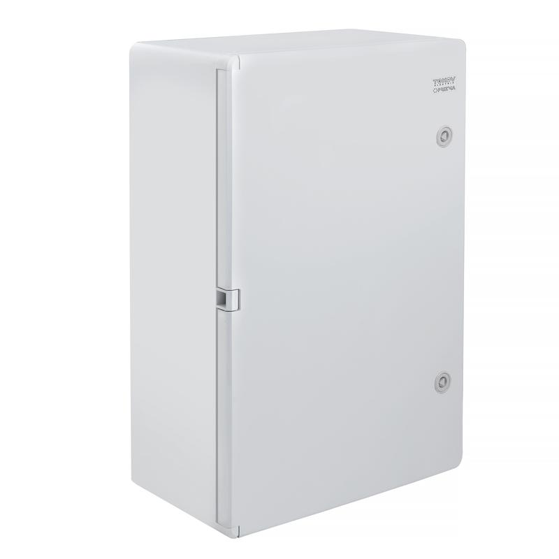 корпус ударопрочный щмпп 600х400х200 ik10 ip65 абс пластик prizma tokov electric tke-pz-pb08-ik10-ip65 от BTSprom.by