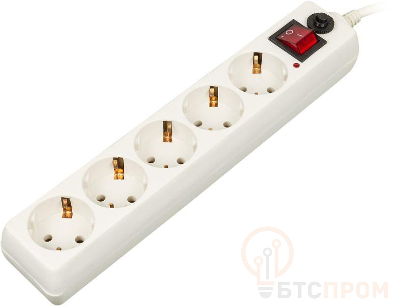 Удлинитель с сетевым фильтром 5х3м с заземл. 10А IP20 500SH-3-W 2.2кВт CCA бел. BURO 992290 фото в каталоге от BTSprom.by  Удлинитель с сетевым фильтром 5х3м с заземл. 10А IP20 500SH-3-W 2.2кВт CCA бел. BURO 992290 фото в каталоге от BTSprom.by