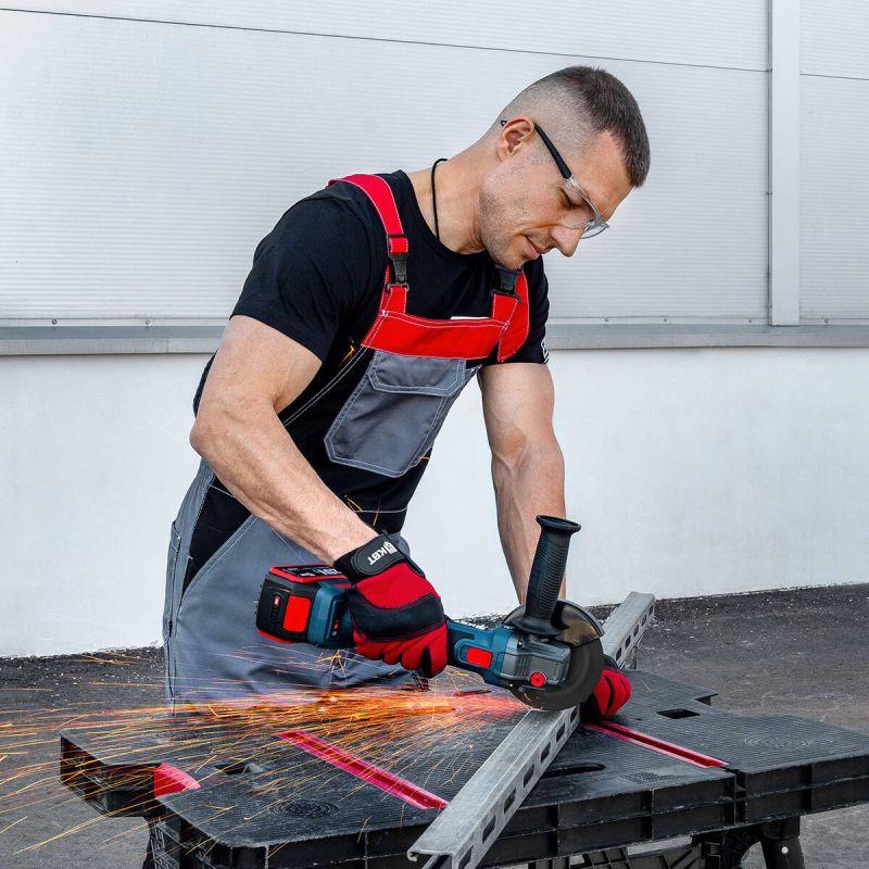  Машина шлифовальная угловая аккумуляторная бесщеточная GB-20-125 ПРОФИ КВТ 102595 фото в каталоге от BTSprom.by