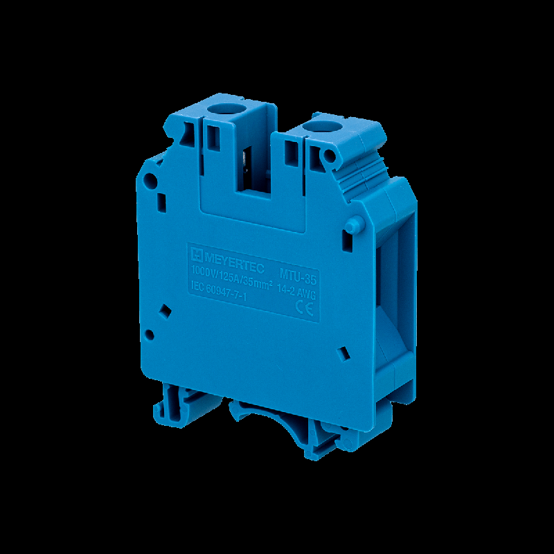 клемма винтовая проходная 35кв.мм син. mtu-35bl овен 136866 от BTSprom.by