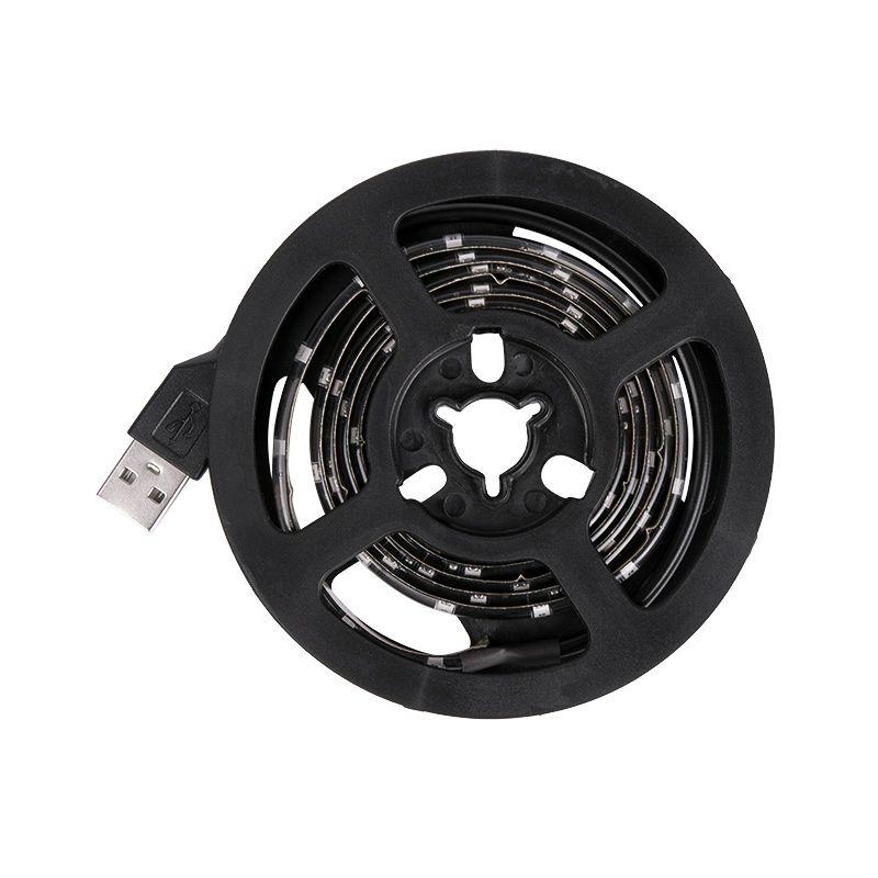  Лента светодиодная с USB коннектором 5В 8мм IP65 SMD 2835 60LED/m 3000К тепл. бел. Lamper 141-386 фото в каталоге от BTSprom.by