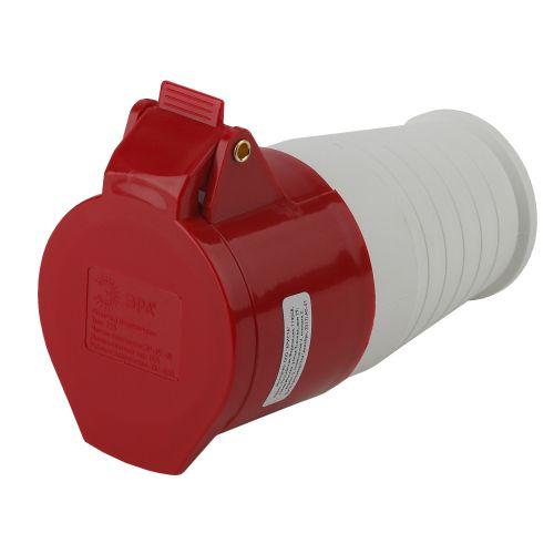 розетка переносная 215 3р+ре+n 16а 380в ip44 r-16-3p-pe-n-ip44 эра б0032863 от BTSprom.by