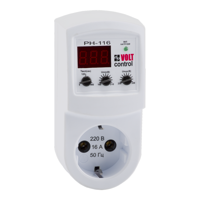 реле напряжения optidin рн 116 ухл3.1 кэаз 114023 от BTSprom.by