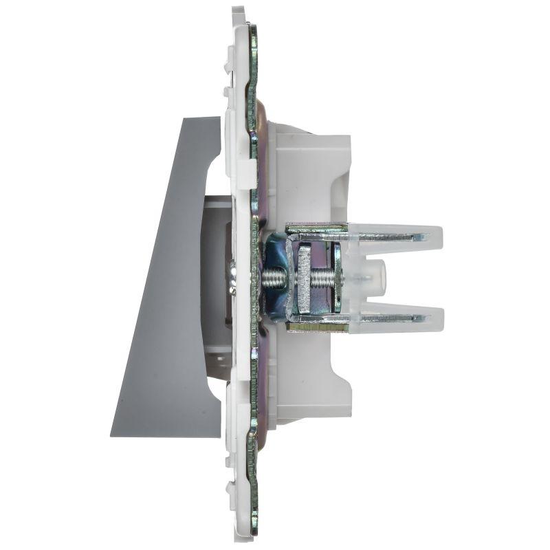  Вывод кабеля SKANDY SK-O01Gr сер. IEK SK-VK10-0-K03 фото в каталоге от BTSprom.by