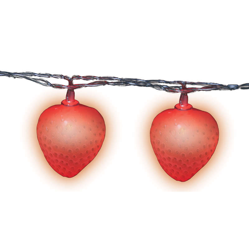 гирлянда светодиодная uld-s0400-010/stb/2aa red ip20 strawberry на батарейках uniel ul-00003394 от BTSprom.by