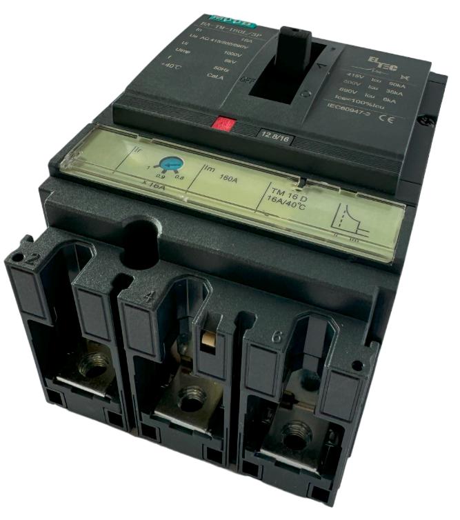  Выключатель автоматический MCCB BA-TM-160L/3P 16А (термомагнитый ТМ ICU:50KA) ELTEC 1200016 фото в каталоге от BTSprom.by