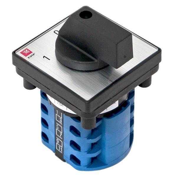  Переключатель кулачковый ПК-1-53 3П 25А "1-2" EKF pk-1-53-25 фото в каталоге от BTSprom.by