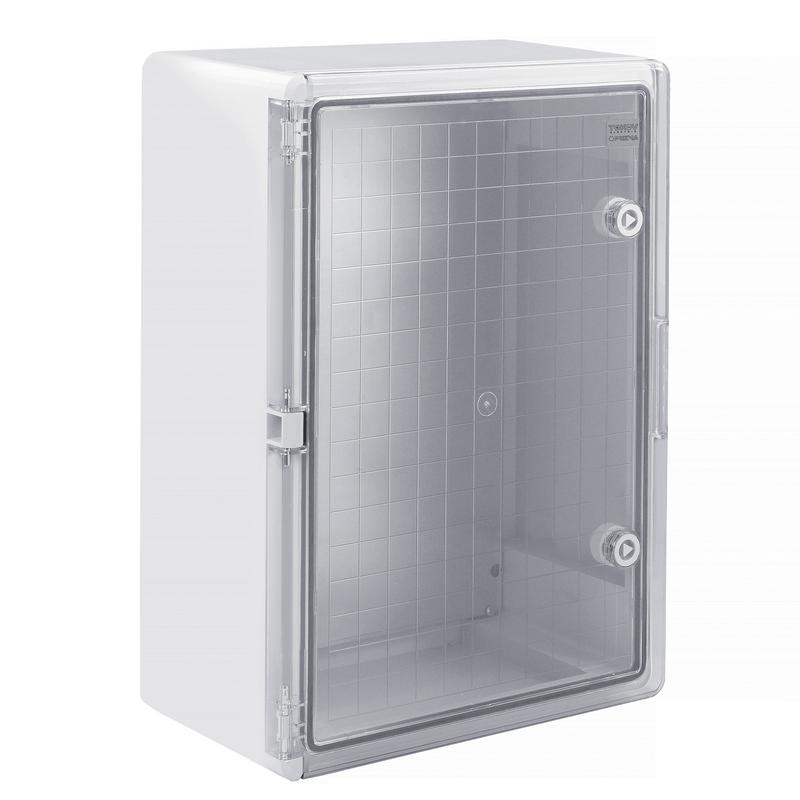 корпус ударопрочный щмпп 500х350х190 ik10 ip65 прозр. дверь абс пластик prizma tokov electric tke-pz-cpb05-ik10-ip65 от BTSprom.by