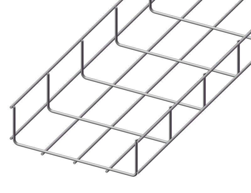 Лоток проволочный 100х60 L3000 сталь 4мм Промрукав PR08.2257 от BTSprom.by