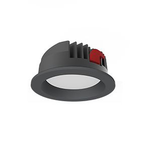 светильник светодиодный dl-pro 183х80 35вт 4000к ip65 круглый встраив. (монтаж. отв. 160-175мм) черн. ral9005 varton v1-r0-t0557-10000-6503540 от BTSprom.by