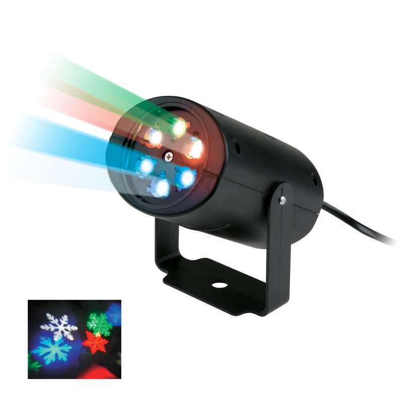 светильник-проектор uli-q306 4вт/rgb black snowflake uniel ul-00001187 от BTSprom.by