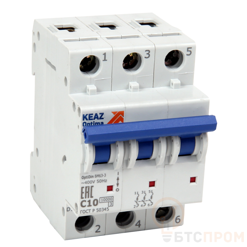 Выключатель автоматический модульный 2п L 3А 6кА OptiDin BM63-2Z3-ОМ4-РЕГ КЭАЗ 235785 фото в каталоге от BTSprom.by  Выключатель автоматический модульный 2п L 3А 6кА OptiDin BM63-2Z3-ОМ4-РЕГ КЭАЗ 235785 фото в каталоге от BTSprom.by
