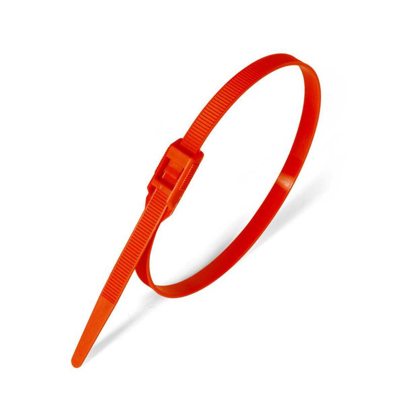 хомут кабельный ксг 8х400 разъемный с гор. замком красн. (уп.100шт) fortisflex 74247 от BTSprom.by