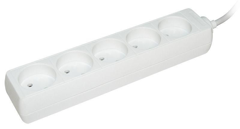 удлинитель 5х3м без заземл. 10а ip20 у5 2p 250в пвс 2х0.75 iek wyp10-06-05-03-n от BTSprom.by
