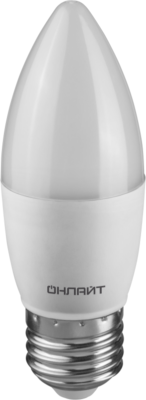 лампа светодиодная 90 457 oll-c37-15-230-6.5k-e27-fr онлайт 90457 от BTSprom.by