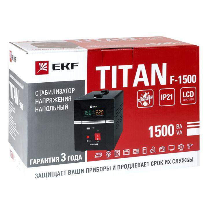  Стабилизатор напряжения напольный 1.5кВт PROxima EKF stab-f-1500 фото в каталоге от BTSprom.by