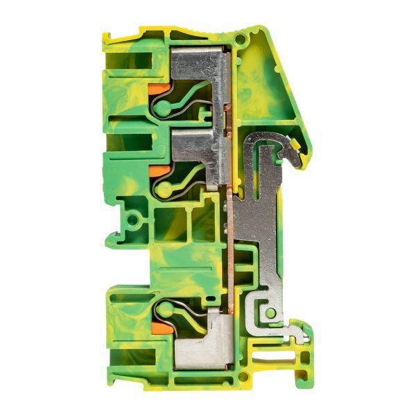  Колодка клеммная пружинная 6 Push-in 3 вывода земля EKF PIT-6-3-pe фото в каталоге от BTSprom.by