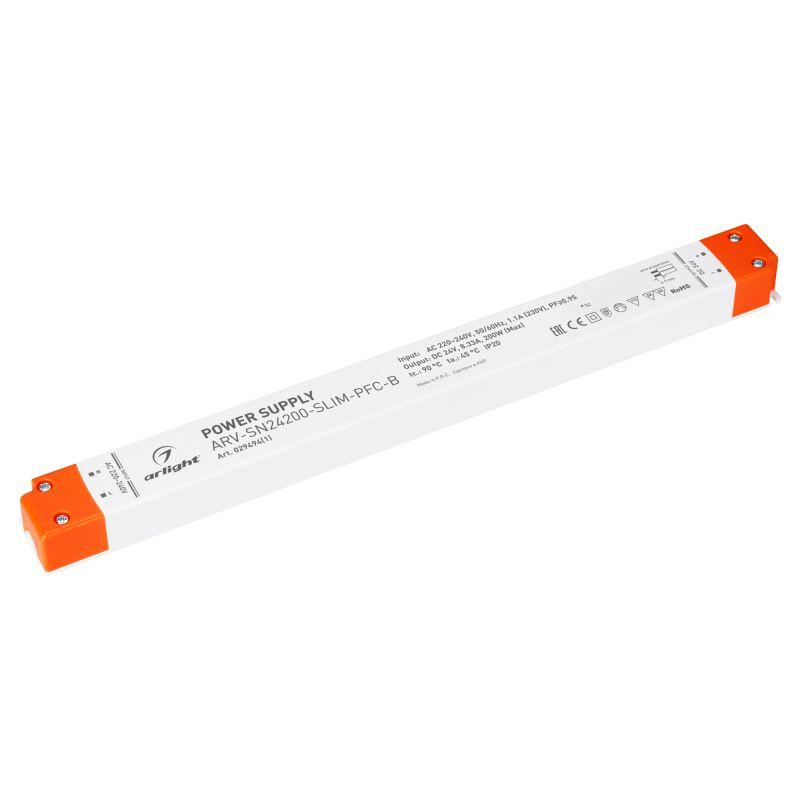 блок питания arv-sn24200-slim-pfc-b (24в 8.33а 200вт) ip20 пластик arlight 029494(1) от BTSprom.by блок питания arv-sn24200-slim-pfc-b (24в 8.33а 200вт) ip20 пластик arlight 029494(1) от BTSprom.by
